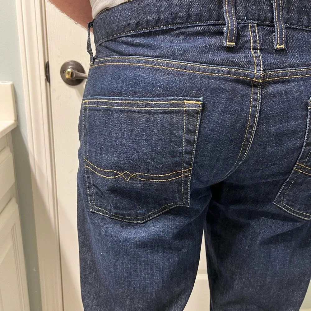 Lucky Jeans 36x32 men’s dark blue jeans - Picture 4 of 7